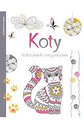 Koty. Kolorowanki antystresowe