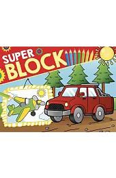 Super Block -Pojazdy, samoloty, statkizbiorowa Praca