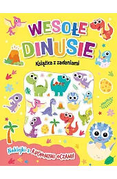 Wesołe dinusie. Książka z zadaniamizbiorowa Praca