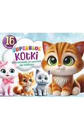 Superblok Kotki. Kolorowanki ze wzorem na,zbiorowa Praca