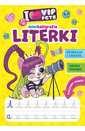 I love VIP Pets. Minikaligrafia. Literkizbiorowa Praca