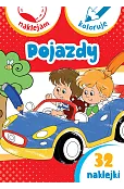 Pojazdy. Naklejam i koloruję