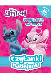 Czytanki naklejanki. Przyjaciele od serca. Disney Stitch
