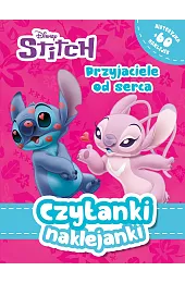 Czytanki naklejanki. Przyjaciele od serca. Disney,Ilona Siwak