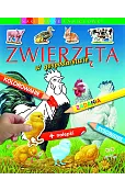 Zwierzęta w gospodarstwie. Naklejkowe łamigłówki
