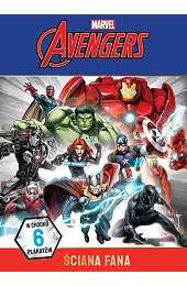 Ściana fana. Plakaty i kolorowanki. Marvel,