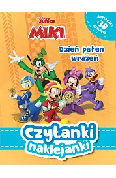 Czytanki naklejanki. Dzień pełen wrażeń. Disney Junior Miki