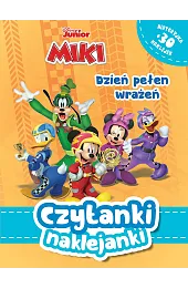 Czytanki naklejanki. Dzień pełen wrażeń. Disney,