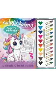Maluj i koloruj. Magiczne jednorożce