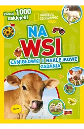 National Geographic Kids. Na wsi. Łamigłówki i naklejkowe zadania