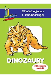 Dinozaury. Naklejam i kolorujęAleksander Małecki