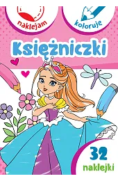 Księżniczki. Naklejam i kolorujęAleksander Małecki