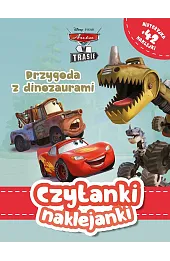 Czytanki naklejanki. Przygoda z dinozaurami. Disney Pixar Auta w trasie