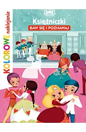 Księżniczki. Baw się i poznawaj. Kolorowe,Brunelliere Lucie