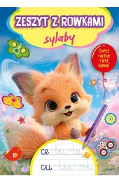 Zeszyt z rowkami. Sylaby