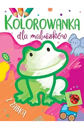 Kolorowanka dla maluszków z żabką