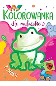 Kolorowanka dla maluszków z żabką