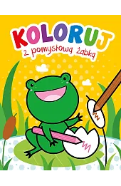 Koloruj z pomysłową żabką