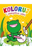 Koloruj z pomysłową żabką