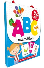ABC Nauka literek. Karty edukacyjne dla najmłodszych.