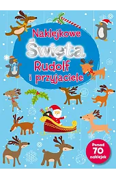 Naklejkowe Święta. Rudolf i przyjaciele