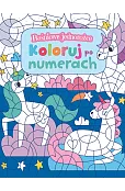 Baśniowe jednorożce. Koloruj po numerach