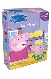 Świnka Peppa. W domu. Karty edukacyjne w pudełku