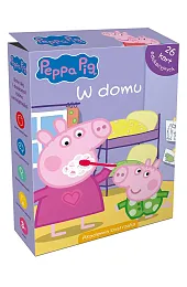 Świnka Peppa. W domu. Karty edukacyjne,Monika Kiersnowska