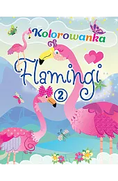 Flamingi. Kolorowanka 2