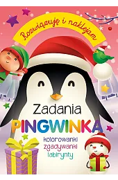 Rozwiązuję i naklejam. Zadania PingwinkaBarbara Szymanek