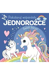 Pokoloruj wspaniałe jednorożcezbiorowa Praca