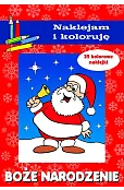 Boże Narodzenie. Naklejam i koloruję