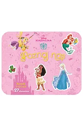 Rzepki-przyczepki. 27 elementów. Poznaj nas. Disney Księżniczka