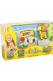 Zestaw aktywizujący Moja mała książka ZOO. Czytaj, baw się i ucz