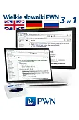 Wielki multimedialny słownik PWN 3w1 angielski niemiecki rosyjski