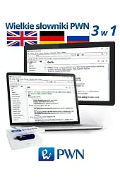 Wielki multimedialny słownik PWN 3w1 angielski,