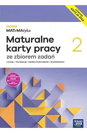 Nowa Matematyka 2 maturalne karty pracy zakres rozszerzony EDYCJA 2025
