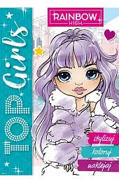 Rainbow High. Top Girls. Stylizuj, koloruj, naklejaj 1