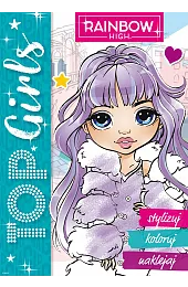 Rainbow High. Top Girls. Stylizuj, koloruj,,zbiorowa Praca