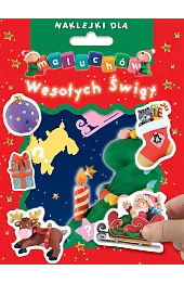 Naklejki dla maluchów. Wesołych Świąt