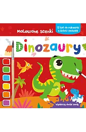 Malowane scenki. Dinozaury