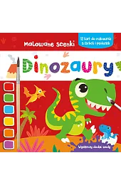 Malowane scenki. Dinozauryzbiorowa Praca