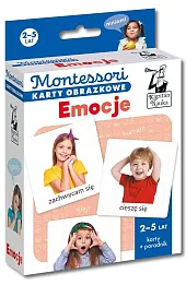 Montessori. Karty obrazkowe Emocje (2-5 lat)
