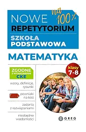 Matematyka. Szkoła podstawowa. Klasa 7-8. Nowe Repetytorium 2026