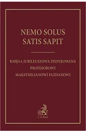 Nemo solus satis sapit. Księga jubileuszowa,zbiorowa Praca
