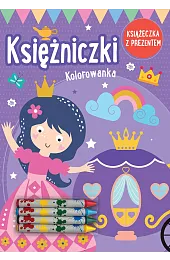 Księżniczki. Kolorowanka (książeczka z prezentem -,zbiorowa Praca