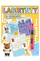 Labirynty. 24 Naklejkizbiorowa Praca