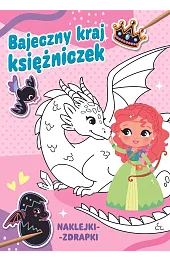 Bajeczny kraj księżniczek. Naklejki-zdrapkiMontagnon Pauline