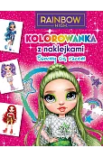 Kolorowanka z naklejkami. Bawmy się razem. Rainbow High