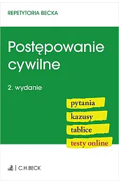 Postępowanie cywilne. Pytania. Kazusy. Tablice.